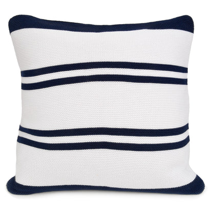 Hudson Pillow and Liam Throw Set - Navy