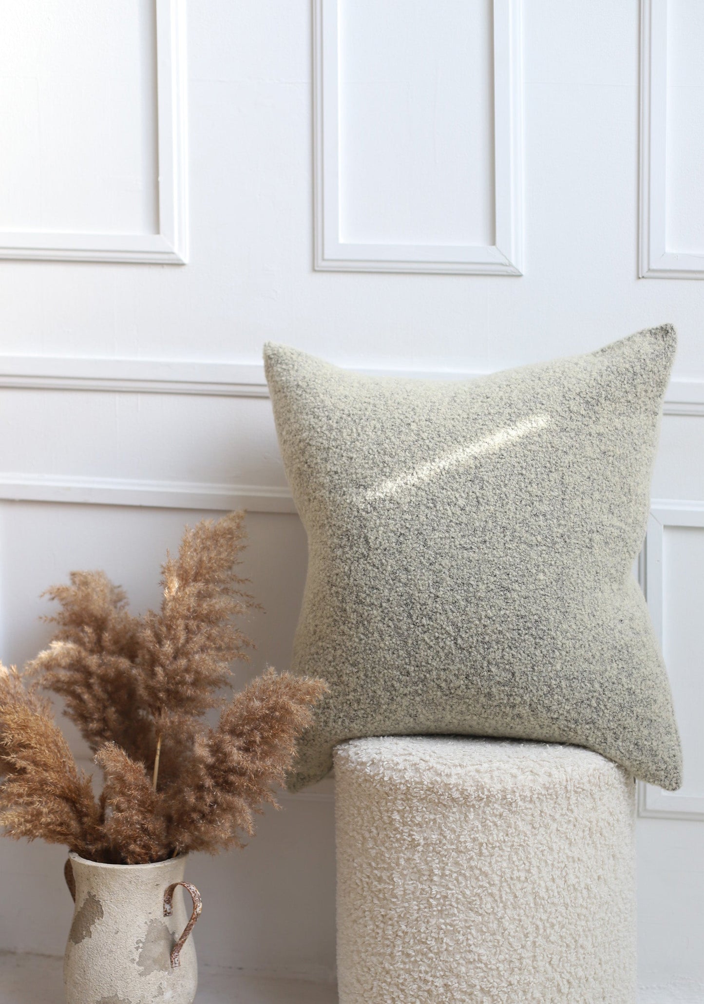 Baldwin Wool Boucle Pillow Cover 22x22