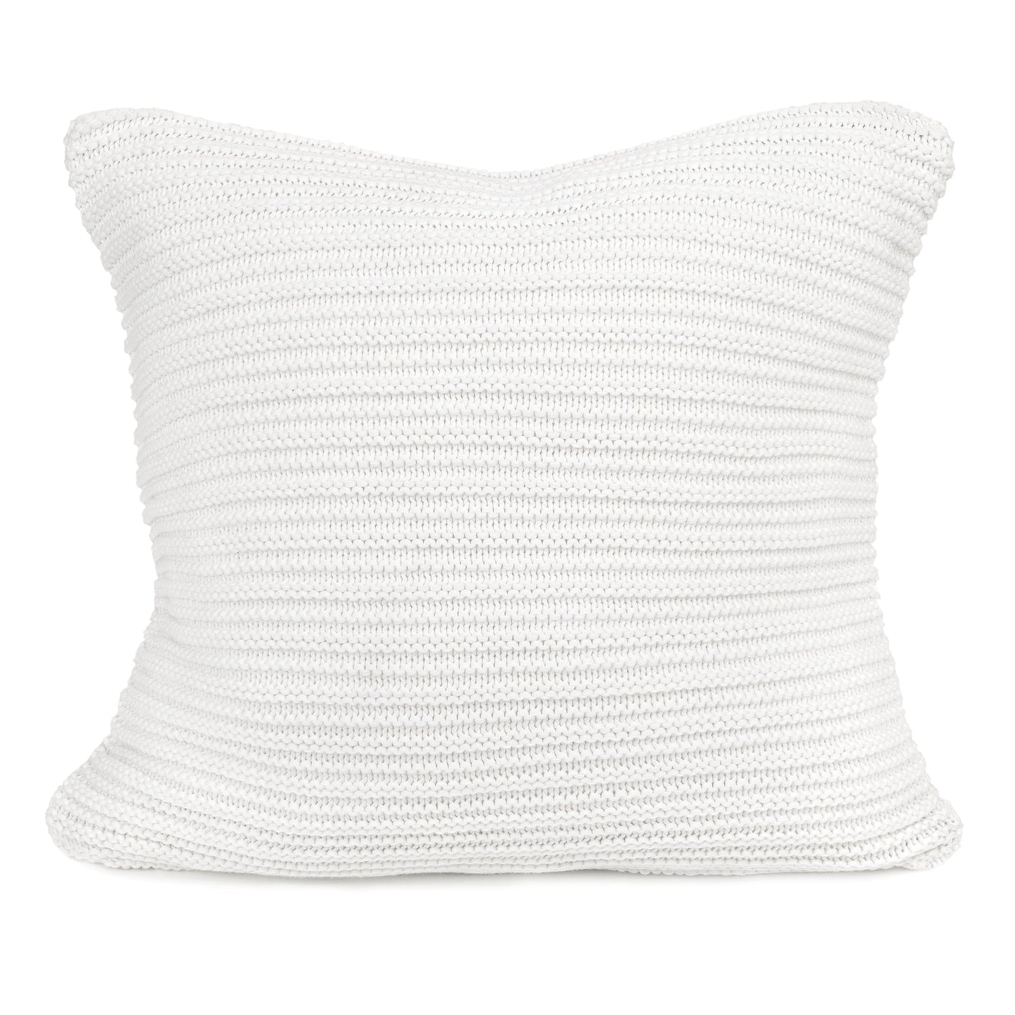 Nate Pillow and Throw Set - White