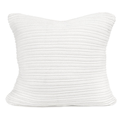 Nate Pillow and Throw Set - White