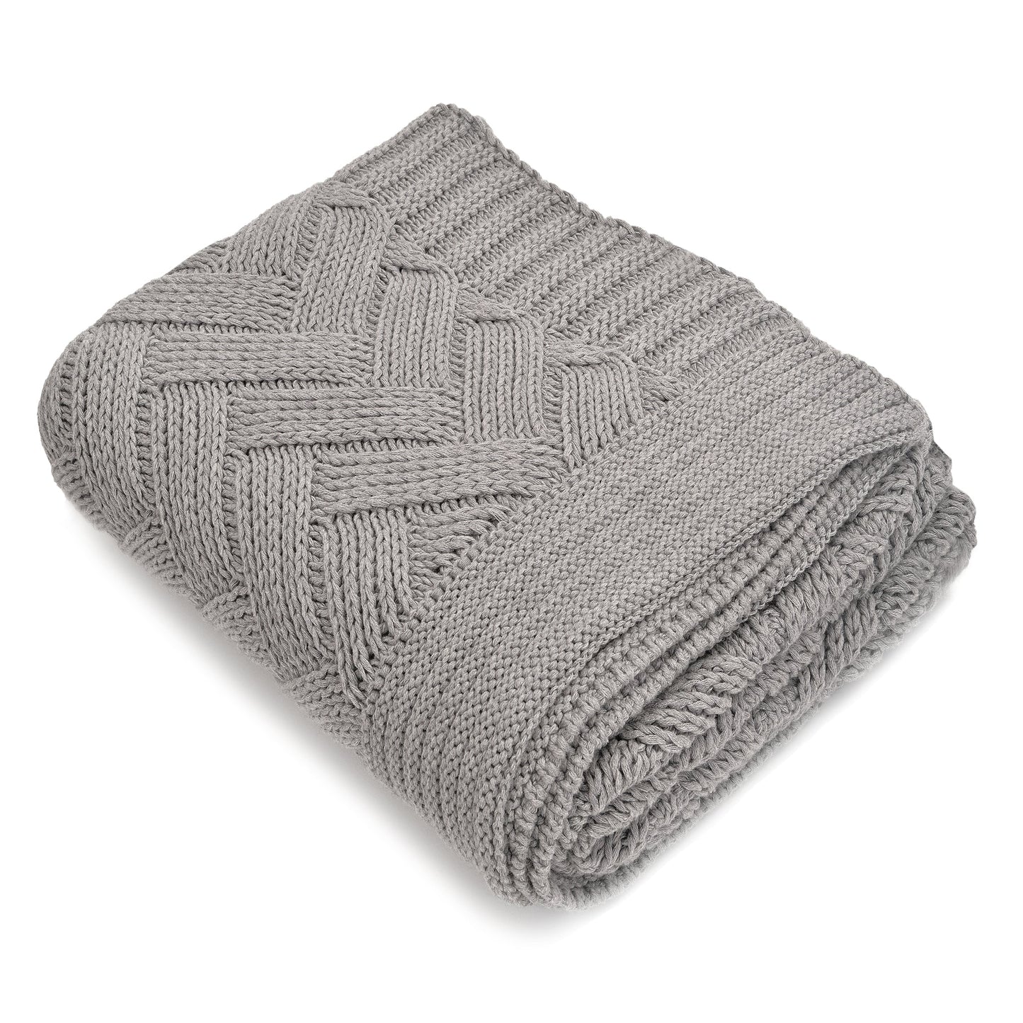 Racquel Pillow and Throw Set - Grey