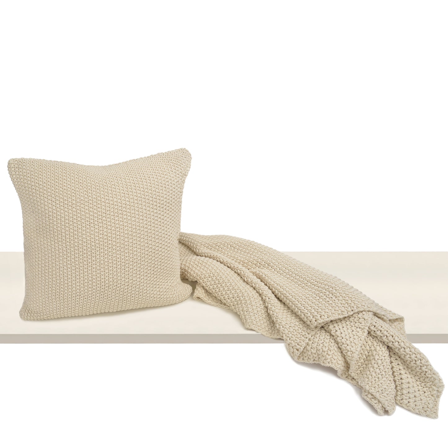 Jamie Pillows and Throw Set - Desert