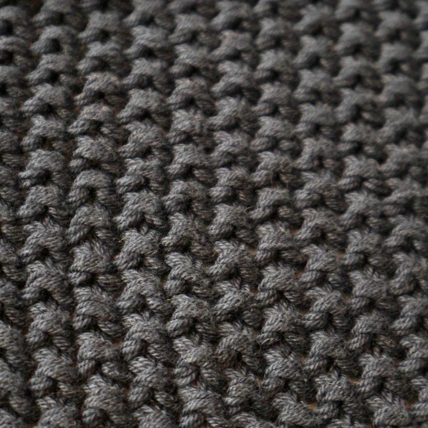 Jamie Pillow and Throw Set - Charcoal