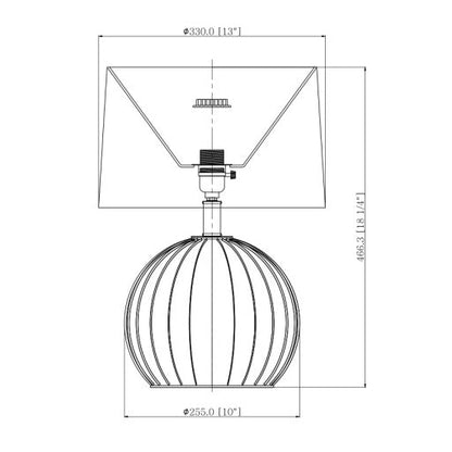 Melange Accent Table Lamp