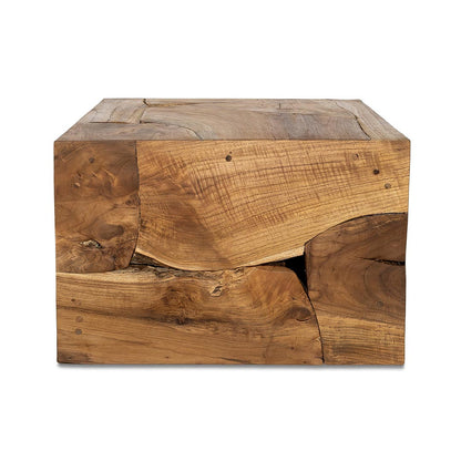 Natura Flow Condo Square Coffee Table - Teak