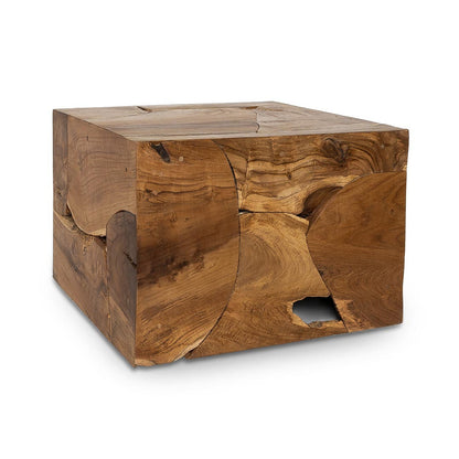 Natura Flow Condo Square Coffee Table - Teak