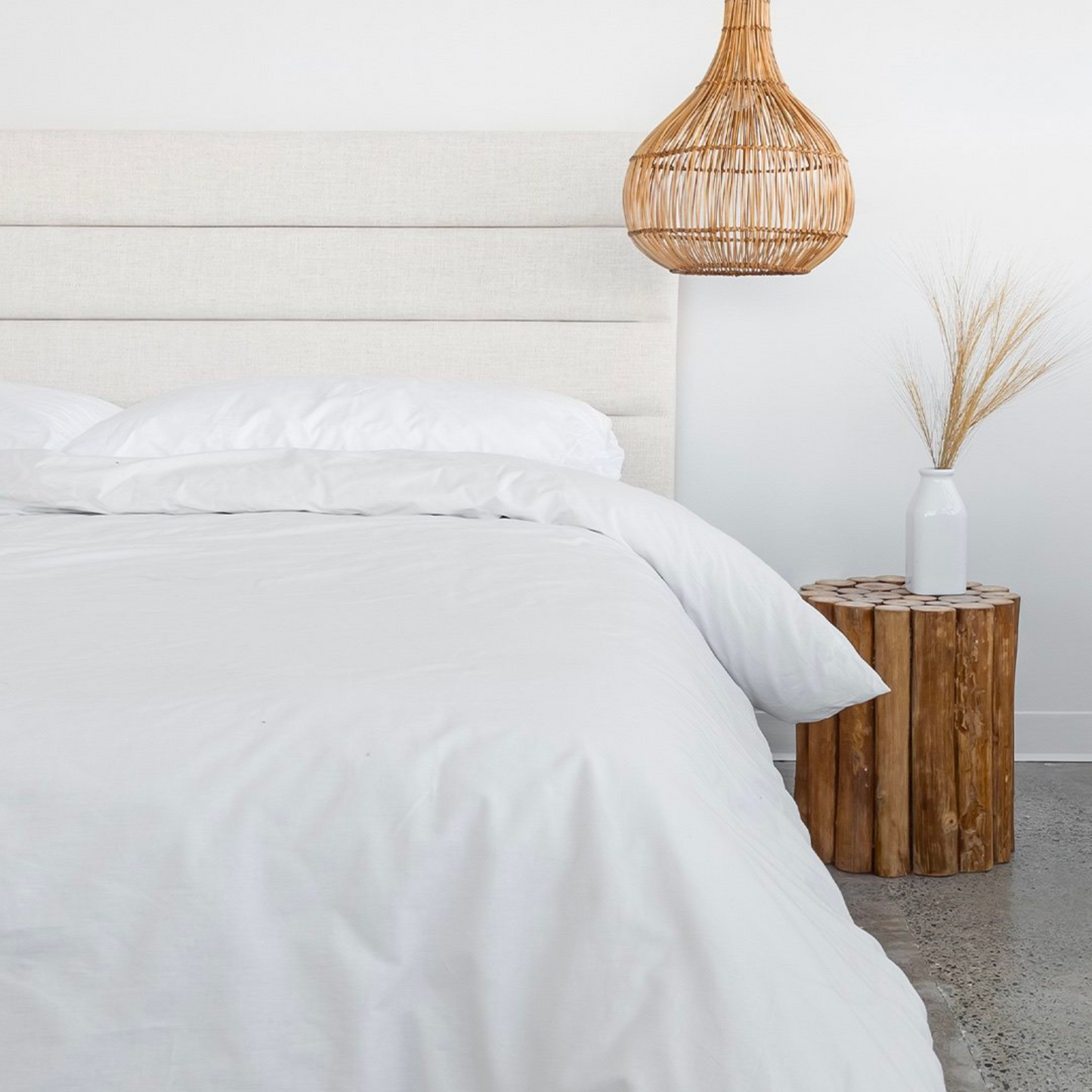 Justin Tall Beds - Cream