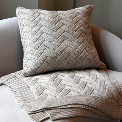 Racquel Pillow and Throw Set - Sand