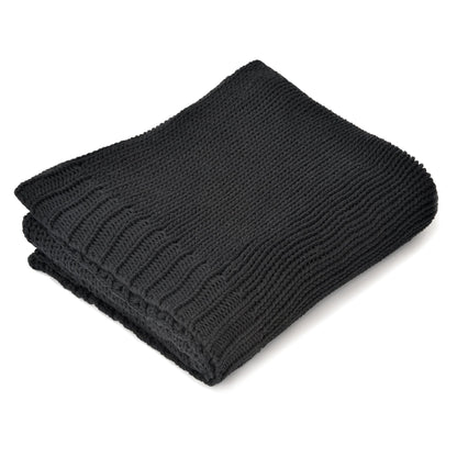 Sierra Pillow and Throw Set - Black