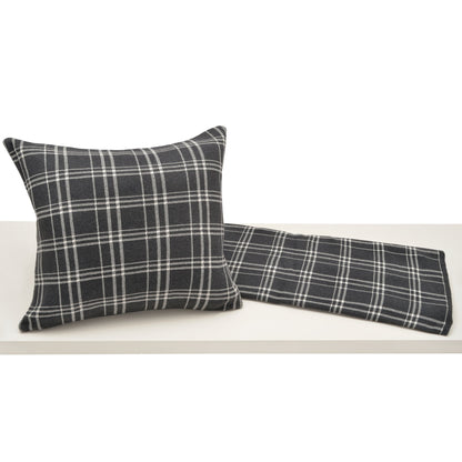 Thomas Pillow and Throw Set - Charcoal