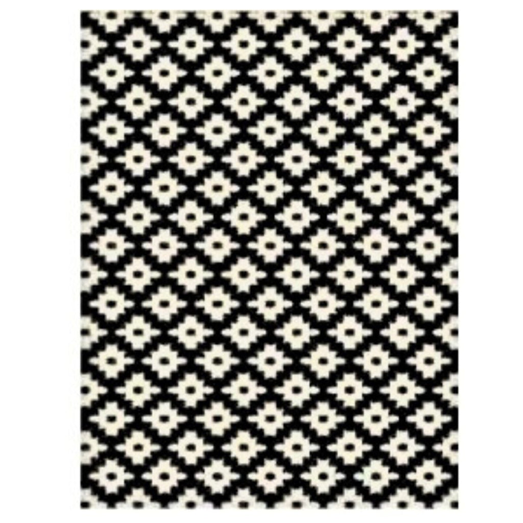 Fiesta Abstract Trellis Indoor/Outdoor Plastic Rug - Erbanica