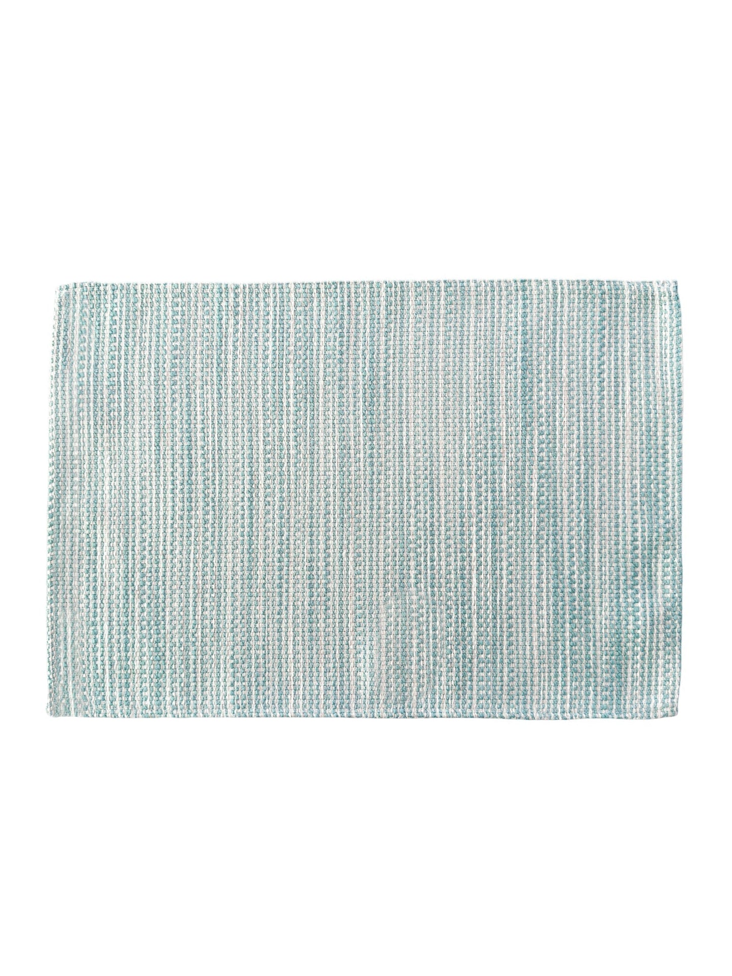 Bay View Aqua Indoor Outdoor Table Runner, Placemats, and Pillows Collection