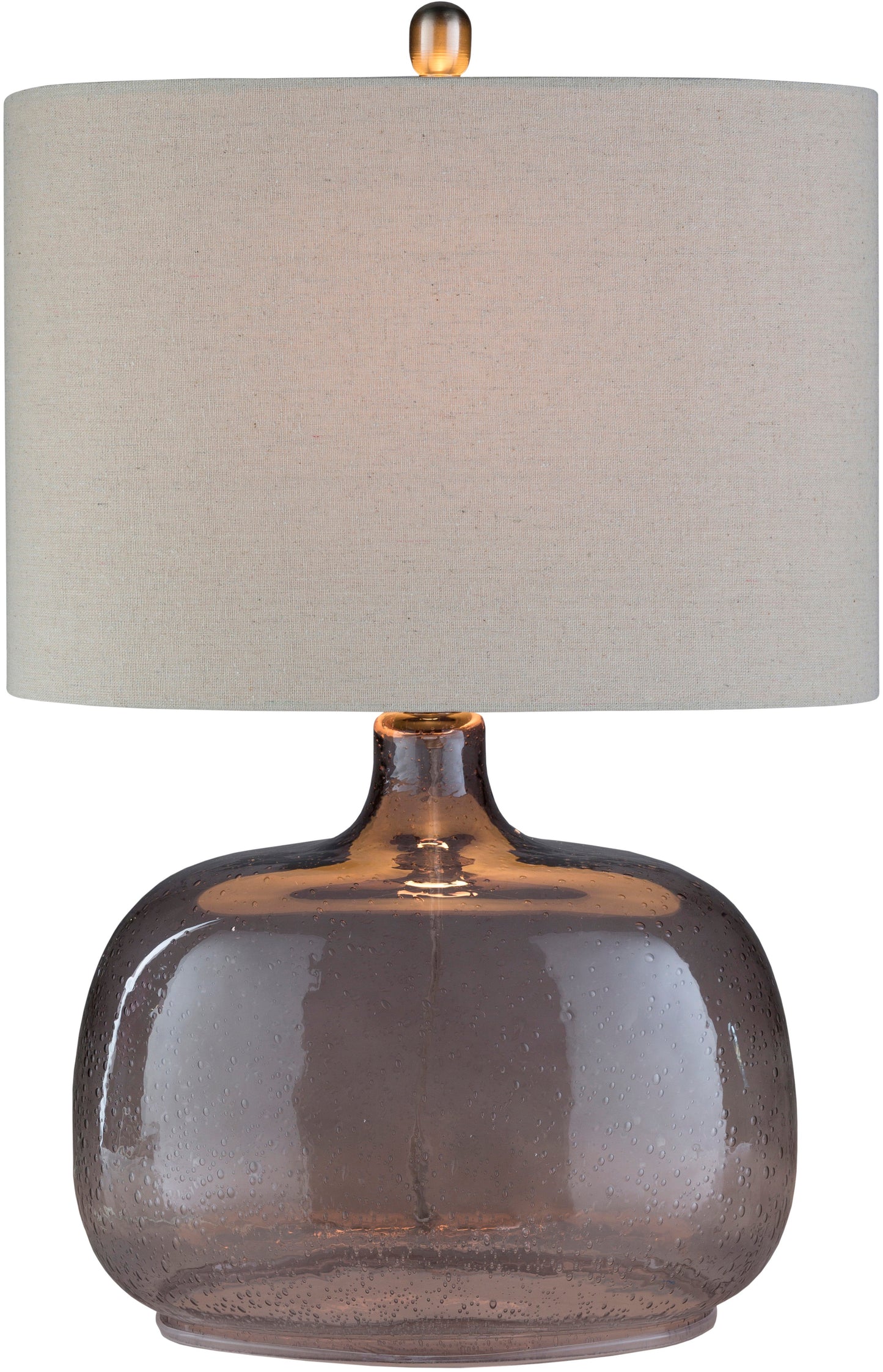 Bentley Accent Table Lamp - Translucent Gray