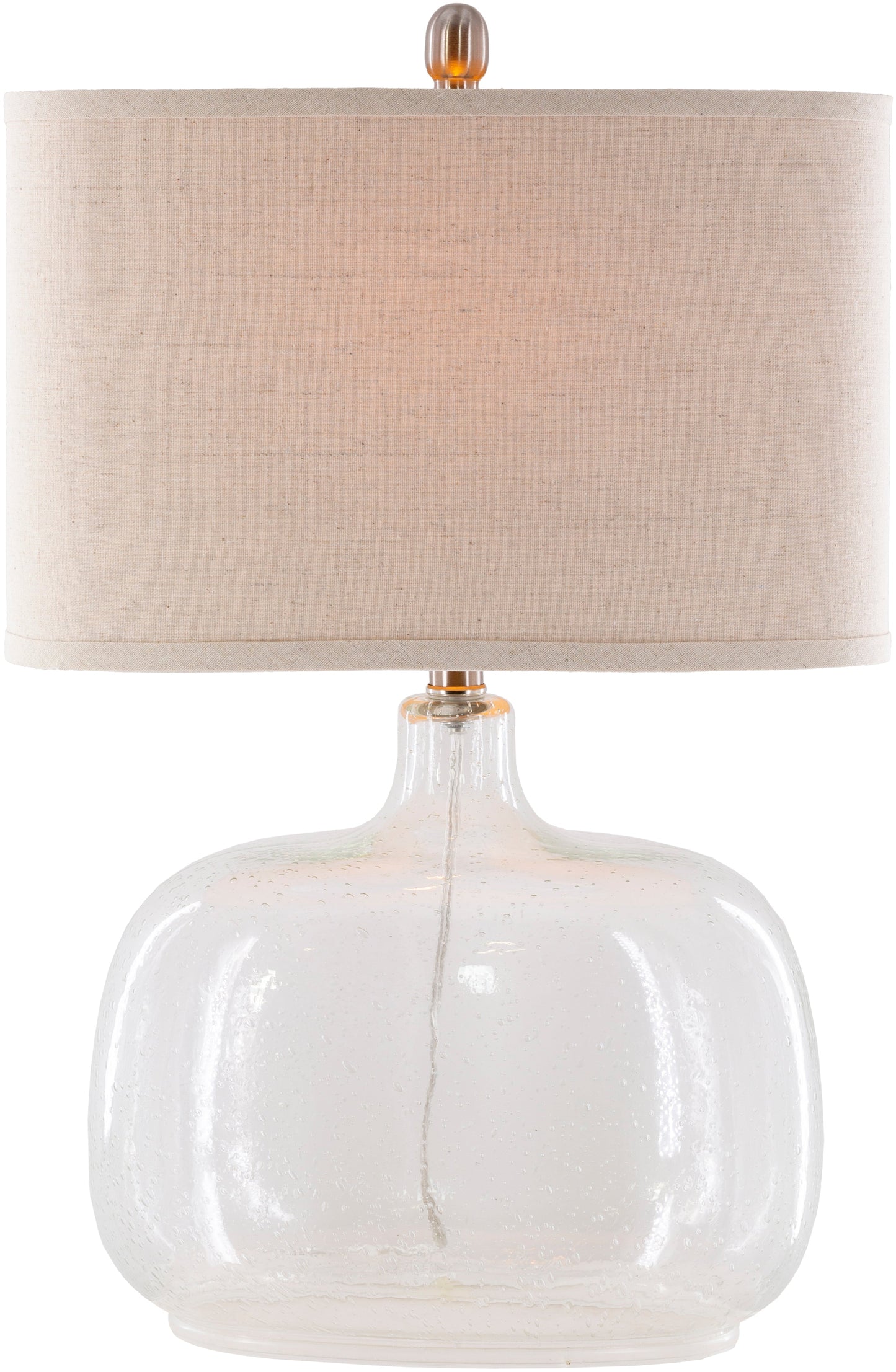 Bentley Accent Table Lamp -Translucent Clear