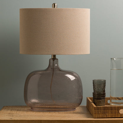 Bentley Accent Table Lamp - Translucent Gray