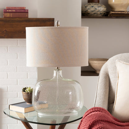 Bentley Accent Table Lamp -Translucent Clear