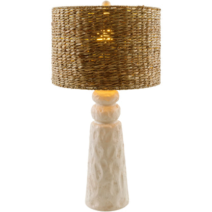 Conway Accent Table Lamp With Sea Grass Shade