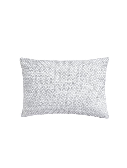 Coastal Breeze Grey Indoor Outdoor Pillow, Placemat, and Table Runner Collection