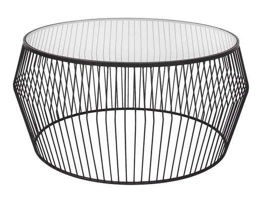 Cyclone Wire Coffee Table - Black