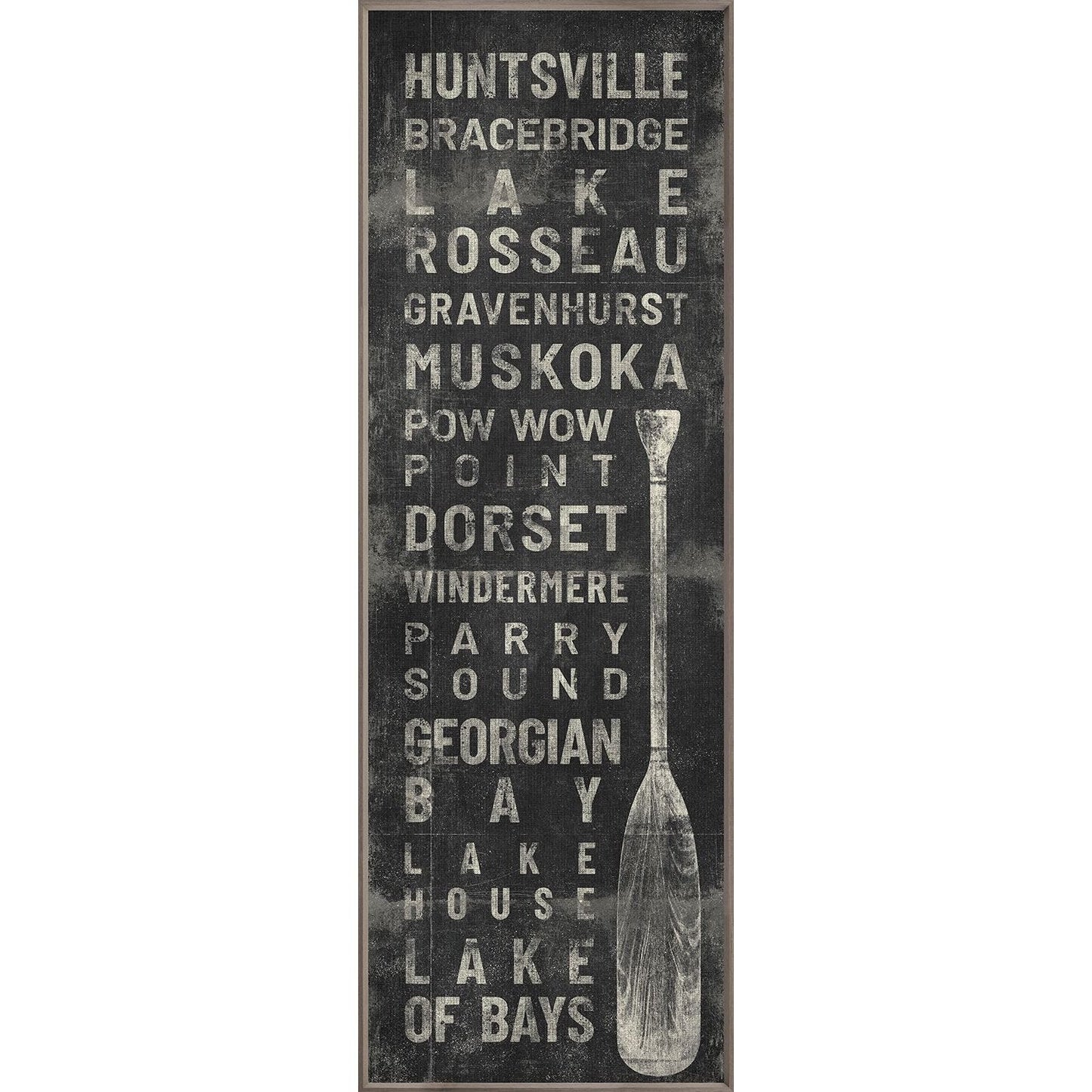 Muskoka- Locale Sign I