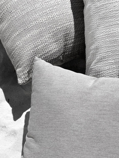 Luxe Essential Grey Indoor Outdoor Pillows