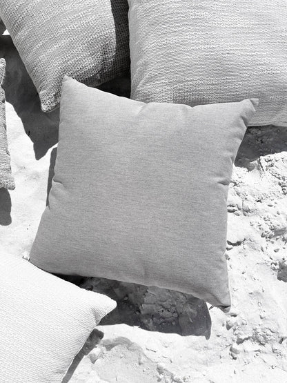 Luxe Essential Grey Indoor Outdoor Pillows