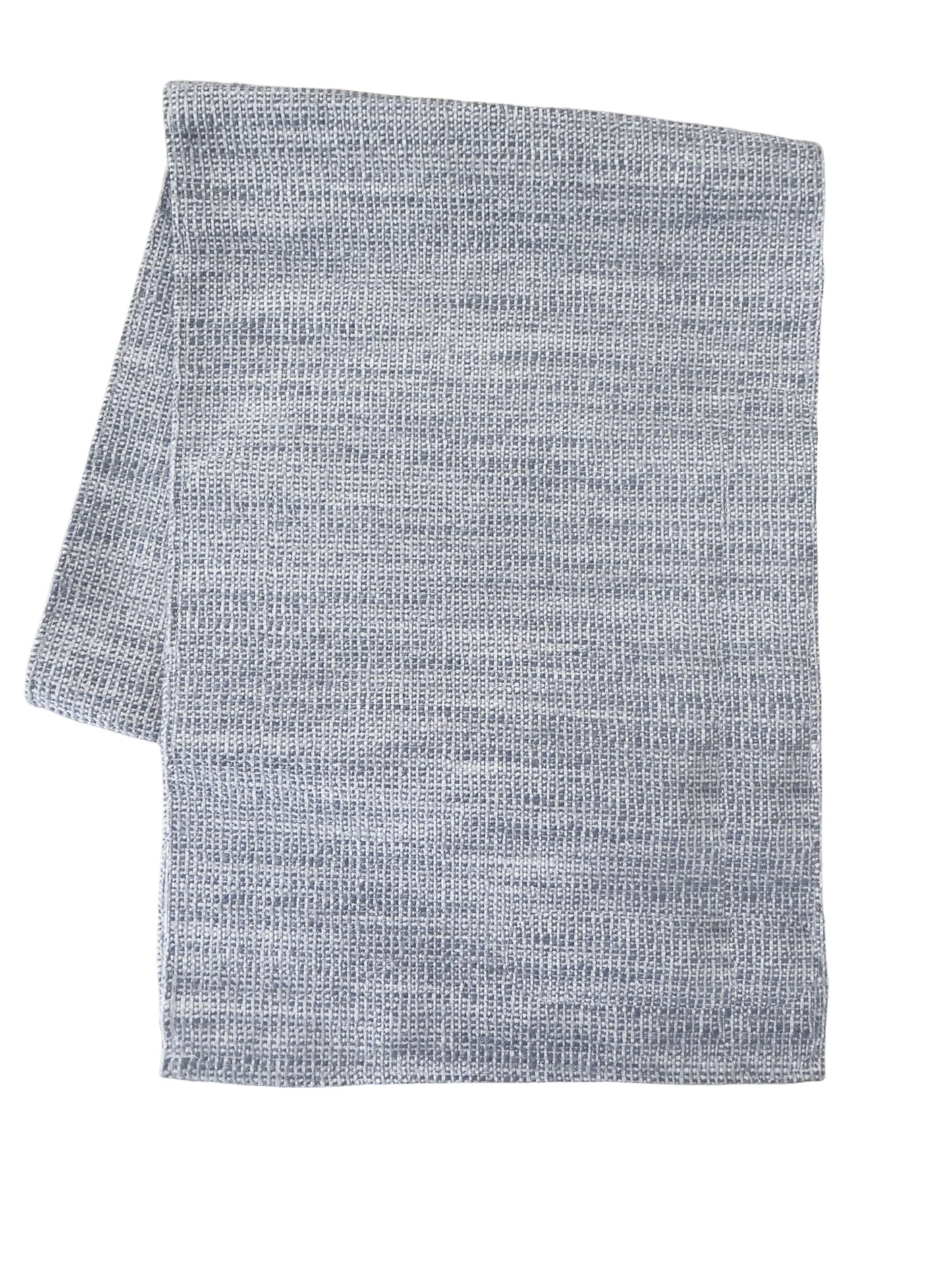 Seaside Smooth Grey Indoor Outdoor Table Runner, Placemat, and Pillow Collecction