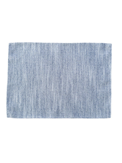 Seaside Smooth Indigo Indoor Outdoor Pillow, Placemat & Table Runner Collection