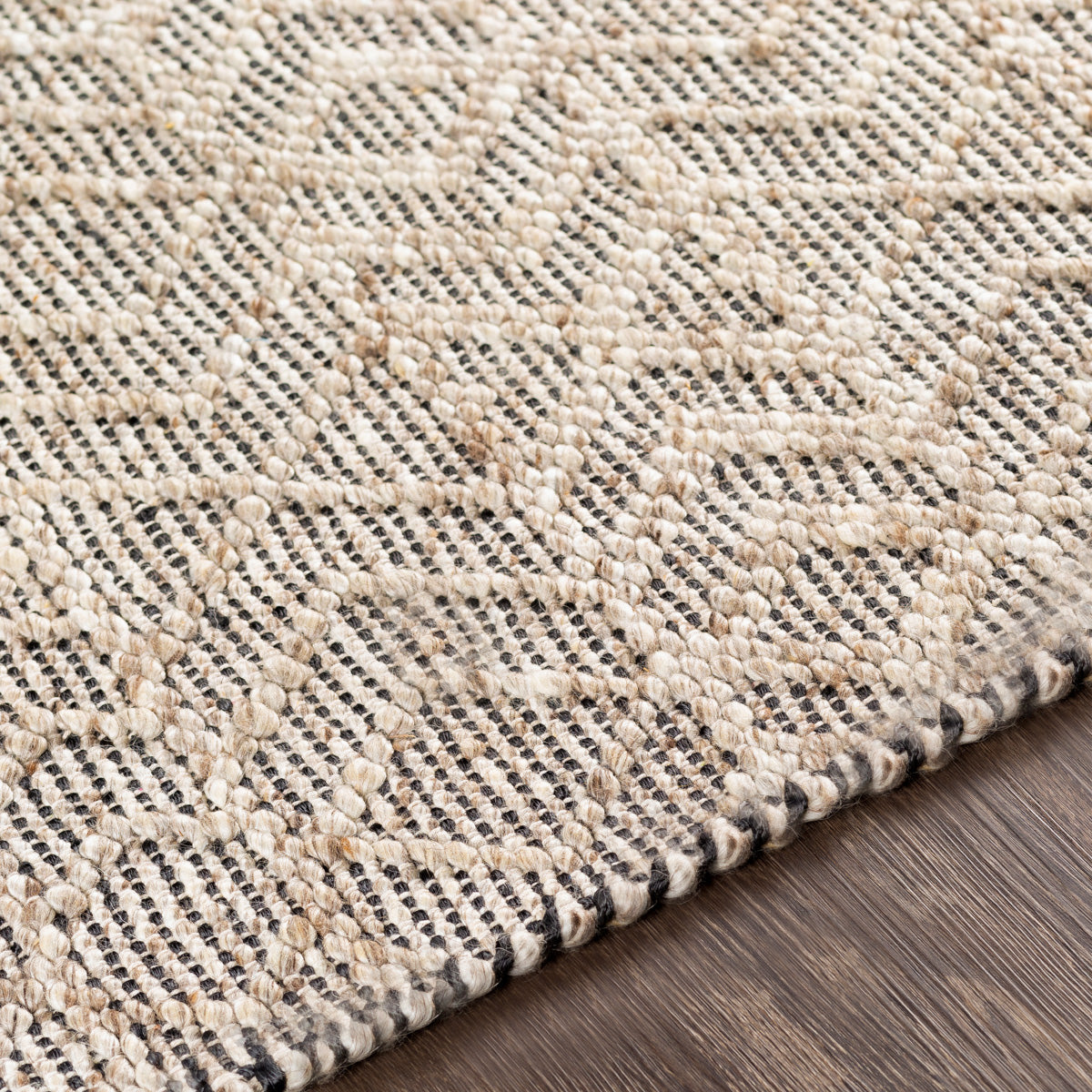 Ingrid Handmade Wool Blend Area Rug