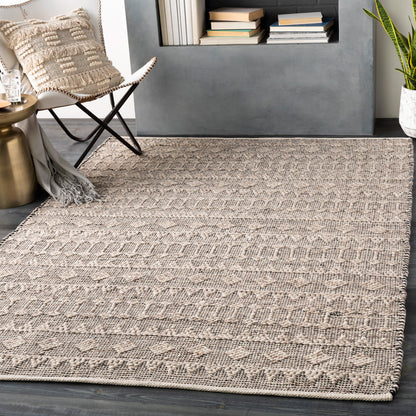 Ingrid Handmade Wool Blend Area Rug