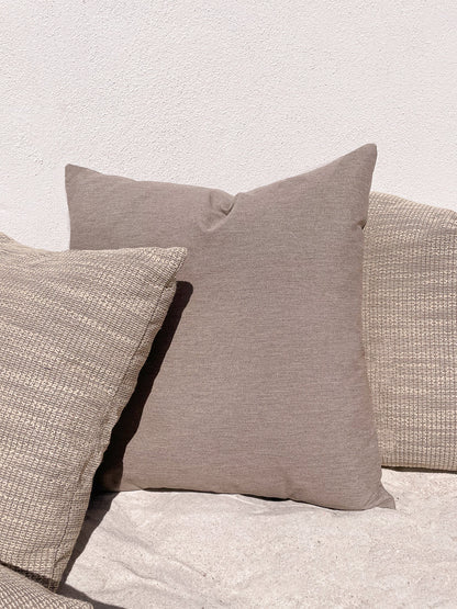 Essential Mocha Brown Indoor Outdoor Pillows