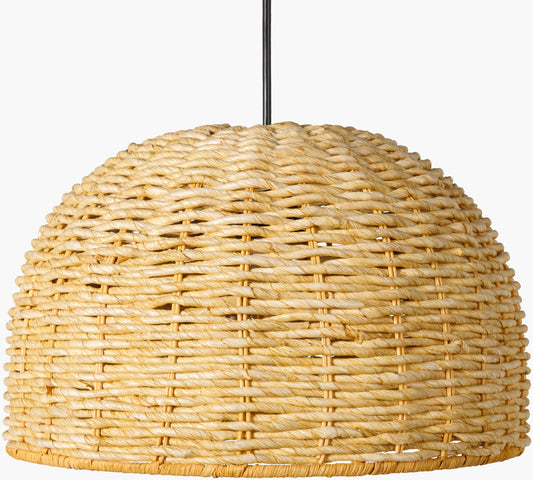 Maser Seagrass Dome Pendant Light