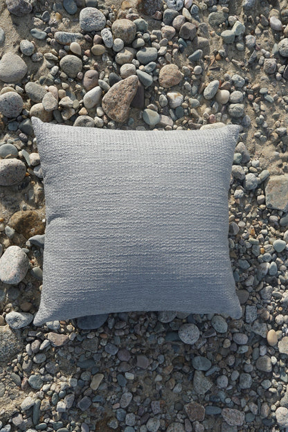 Natural Waves Grey Indoor Outdoor Pillows