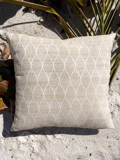 Summer Flora Beige Indoor Outdoor Pillow Collection