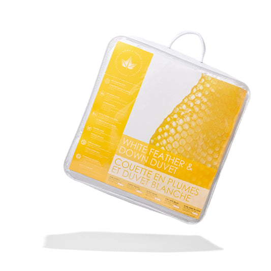 White Feather & Down Duvet - Canadian Down & Feather Company 