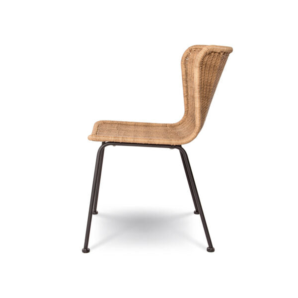 Calabria Wave Dining Chair - Natural ANCHORED IN MUSKOKA