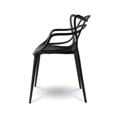 Crane Chair - Matte Black - Indoor/Outdoor ANCHORED IN MUSKOKA