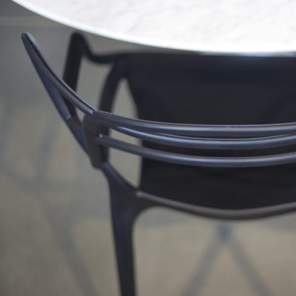 Crane Chair - Matte Black - Indoor/Outdoor ANCHORED IN MUSKOKA