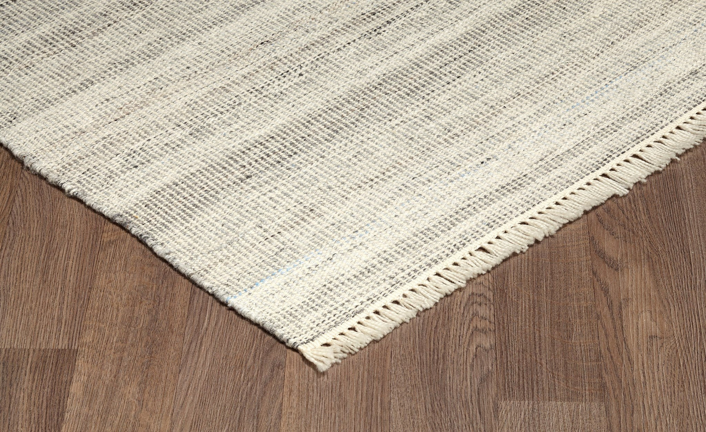 Eko Hand Woven Grey Area Rug ANCHORED IN MUSKOKA