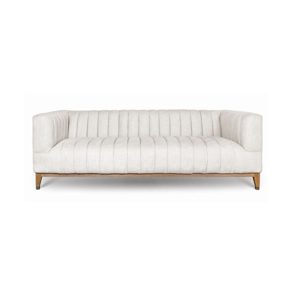 Elliot Condo Sofa - Cream ANCHORED IN MUSKOKA