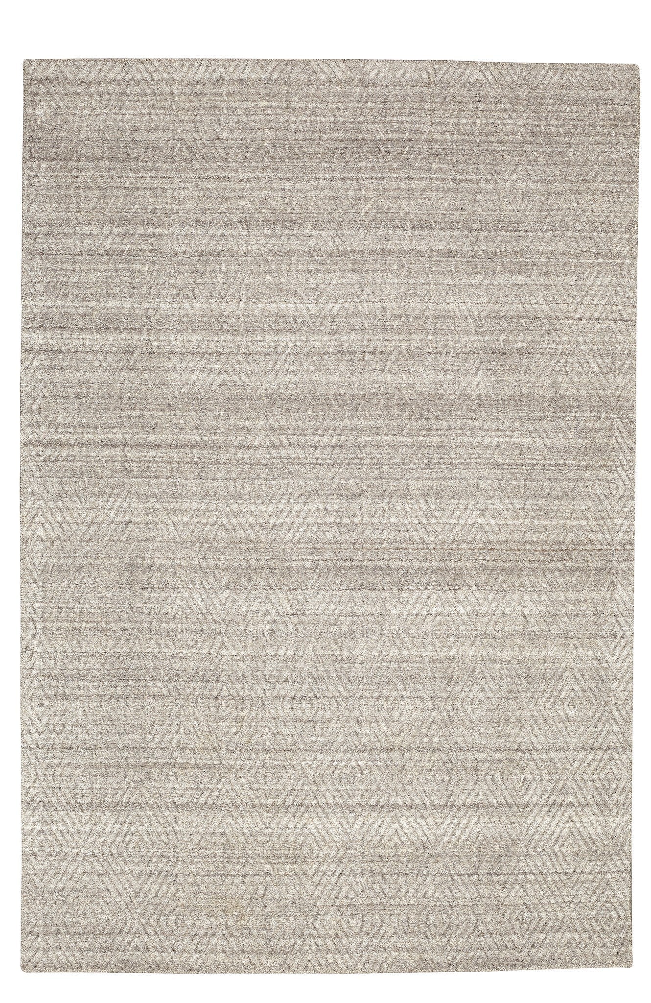 Estelle Hand Loomed Wool Taupe Area Rug ANCHORED IN MUSKOKA