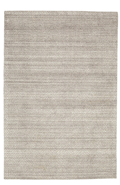 Estelle Hand Loomed Wool Taupe Area Rug ANCHORED IN MUSKOKA