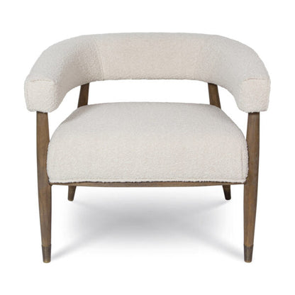 Everest Chair - Cream Boucle ANCHORED IN MUSKOKA