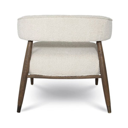 Everest Chair - Cream Boucle ANCHORED IN MUSKOKA