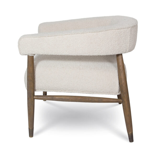 Everest Chair - Cream Boucle ANCHORED IN MUSKOKA