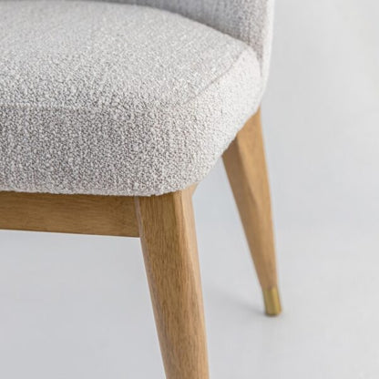 Fawcett Dining Chair - Taupe Boucle ANCHORED IN MUSKOKA