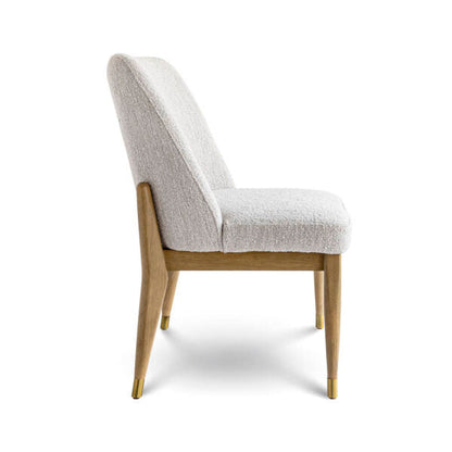 Fawcett Dining Chair - Taupe Boucle ANCHORED IN MUSKOKA