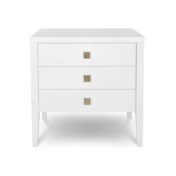Hara 3 Drawer Dresser - White ANCHORED IN MUSKOKA