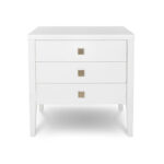 Hara 3 Drawer Dresser - White ANCHORED IN MUSKOKA