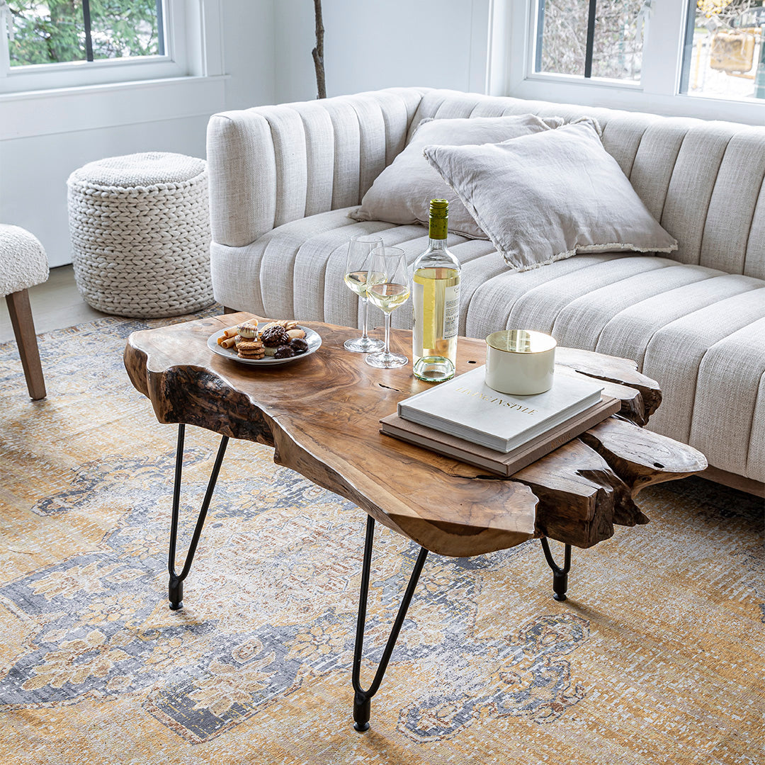 Natura Hairpin Coffee Table ANCHORED IN MUSKOKA